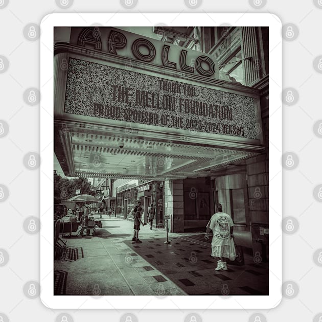 Apollo Theater Harlem Manhattan NYC Magnet by eleonoraingrid